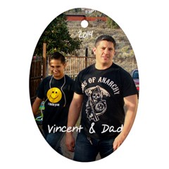 vince 2014 - Ornament (Oval)