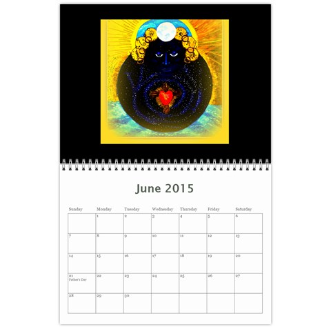 Calender By Judith Pizzamiglio Jun 2015