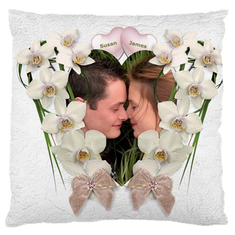 Love Standard Flano Cushion Case By Deborah Front