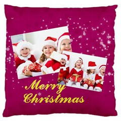 xmas - Standard Premium Plush Fleece Cushion Case (One Side)