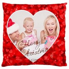 xmas - Standard Premium Plush Fleece Cushion Case (One Side)