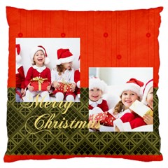 xmas - Standard Premium Plush Fleece Cushion Case (One Side)