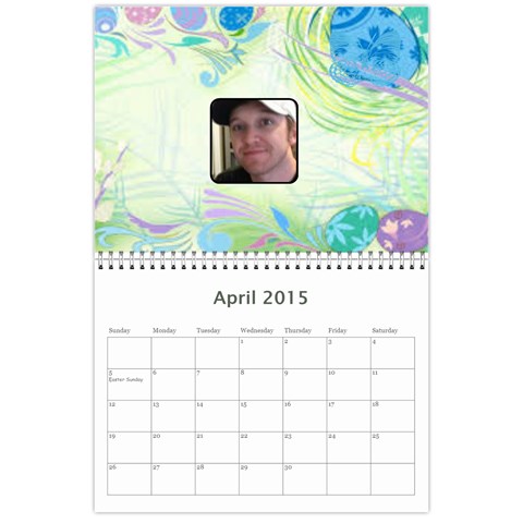 K s Dad s Calendar By Bonnie Benham Apr 2015