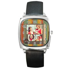XMAS - Square Metal Watch XMAS - Square Metal Watch