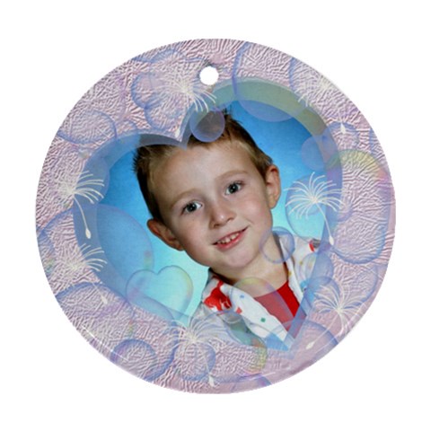 Bubble Ornament Round By Chere s Creations Front