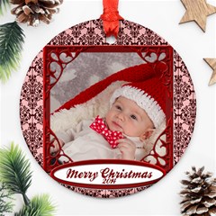 ethan ornament - Ornament (Round)