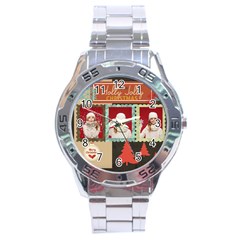 xmas - Stainless Steel Analogue Watch