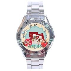 xmas - Stainless Steel Analogue Watch