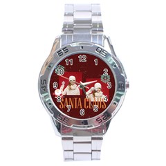 xmas - Stainless Steel Analogue Watch