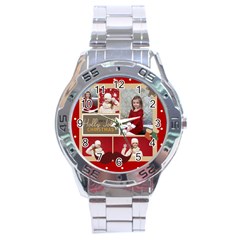 xmas - Stainless Steel Analogue Watch