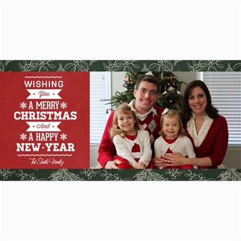Christmas Sentiments Iii Card No  01 By One Of A Kind Design Studio 8 x4  Photo Card - 5