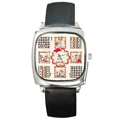 xmas - Square Metal Watch xmas - Square Metal Watch