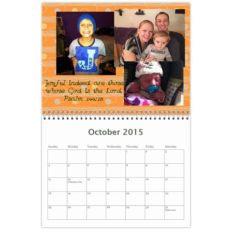 Familycalendar 2015 Oct 2015