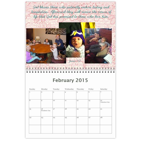 Familycalendar 2015 Feb 2015