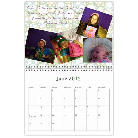 Familycalendar 2015 Jun 2015