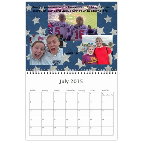 Familycalendar 2015 Jul 2015