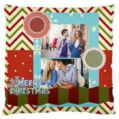 xmas - Large Cushion Case (Two Sides)