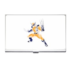 Splatter Heroes Wolverine Plain Business Card Holder by geekdom