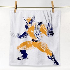 Splatter Heroes Wolverine Plain Face Towel by geekdom