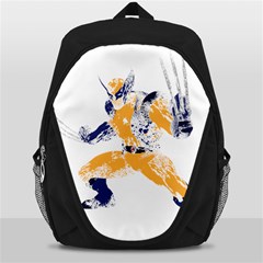 Splatter Heroes Wolverine Plain Backpack Bag by geekdom