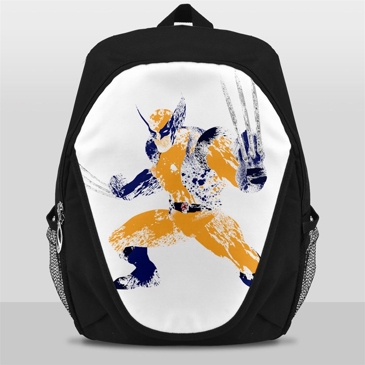 Splatter Heroes Wolverine Plain Backpack Bag