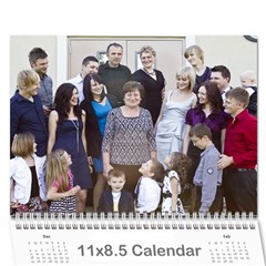 2015 Fomenko Family Calendar - Wall Calendar 11  x 8.5  (12-Months)