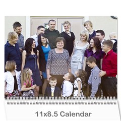 2015 Fomenko Family Calendar - Wall Calendar 11  x 8.5  (12-Months)