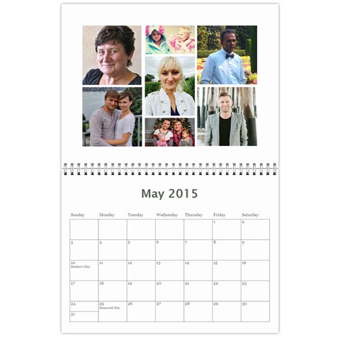 2015 Fomenko Family Calendar By Svetlana Kopets May 2015