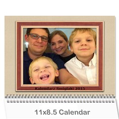 Kalendarz 2015 - Wall Calendar 11  x 8.5  (12-Months)