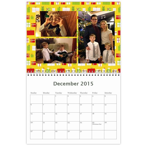 Kalendarz 2015 By Marcin Dec 2015