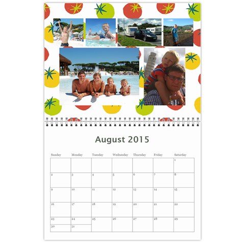 Kalendarz 2015 By Marcin Aug 2015