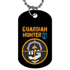 Ingress Guardian Hunter tags - Dog Tag (Two Sides)