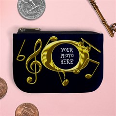 Golden Music Mini Coin Purse