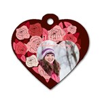 love - Dog Tag Heart (Two Sides)