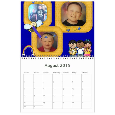 Mama Wall Calendar By H  Miller Aug 2015