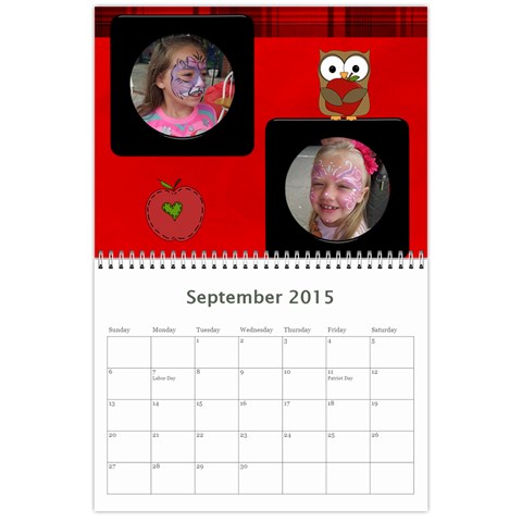 Mama Wall Calendar By H  Miller Sep 2015