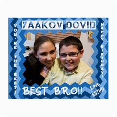 Yaakov bday - Small Glasses Cloth