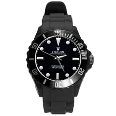 reloj verde - Round Plastic Sport Watch (L)