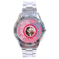 love - Stainless Steel Analogue Watch