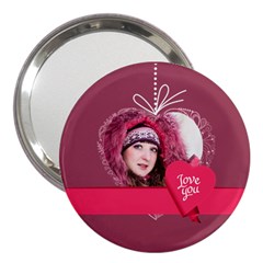 love - 3  Handbag Mirror