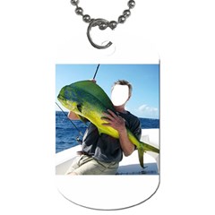 Green Tropical Fishier - Dog Tag (Two Sides)