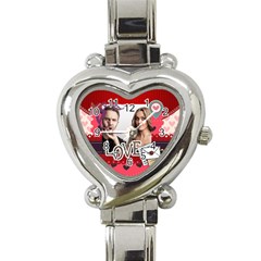 love - Heart Italian Charm Watch