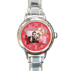 love - Round Italian Charm Watch