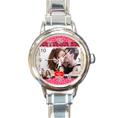 love - Round Italian Charm Watch