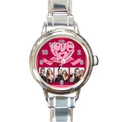 love - Round Italian Charm Watch