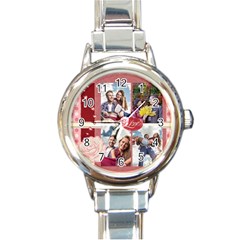 love - Round Italian Charm Watch