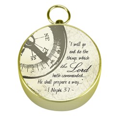 Nephi compass - gold - Gold Compass