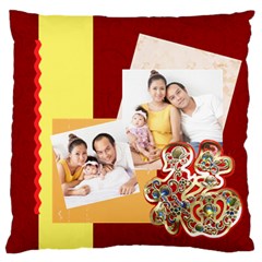 chinese new year - Standard Premium Plush Fleece Cushion Case (Two Sides)