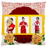 chinese new year - Standard Flano Cushion Case (One Side)