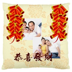 chinese new year - Standard Premium Plush Fleece Cushion Case (One Side)